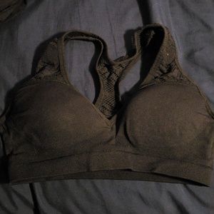 Black victorias secret pink sports bra